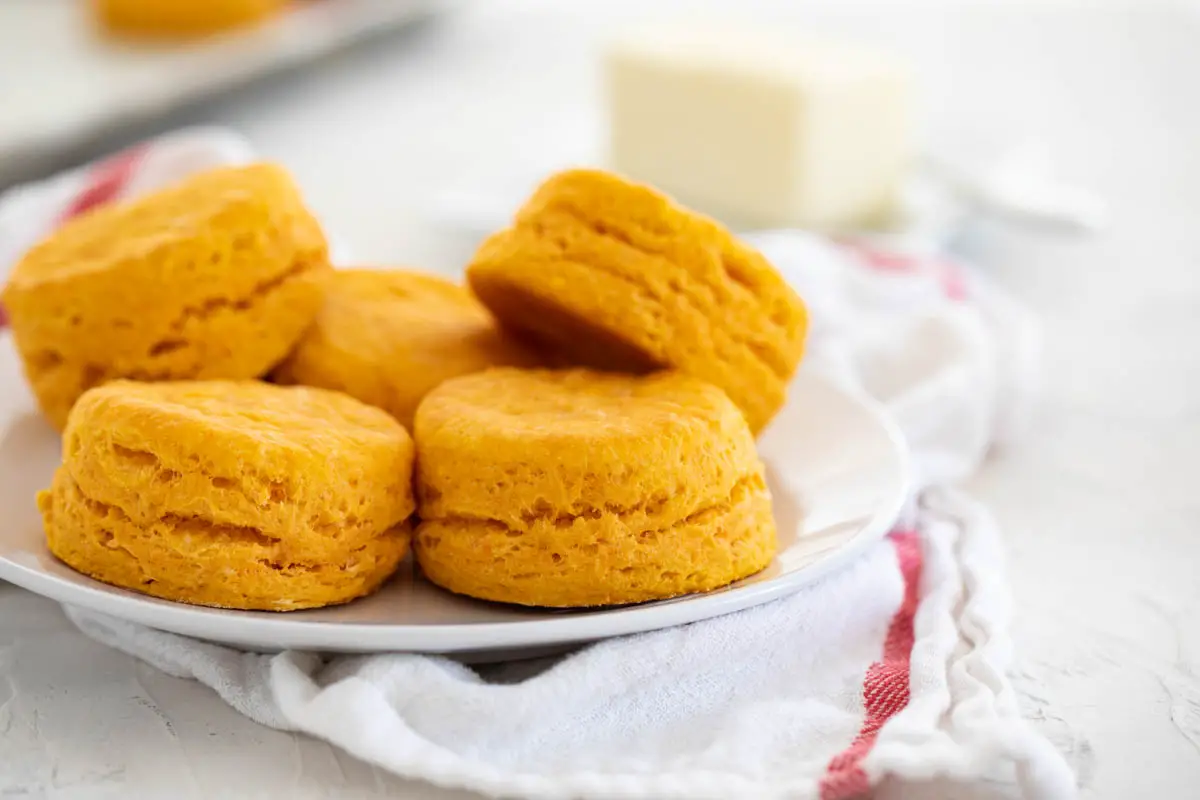 Sweet Potato Biscuits Recipe with Ingredients