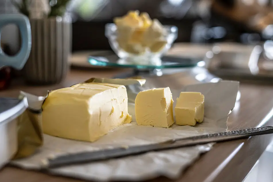 butter slices for cream of crab soup