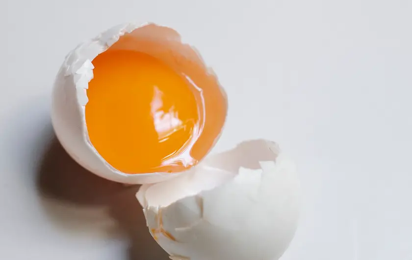 3 large eggs - ingredients for pecan pie