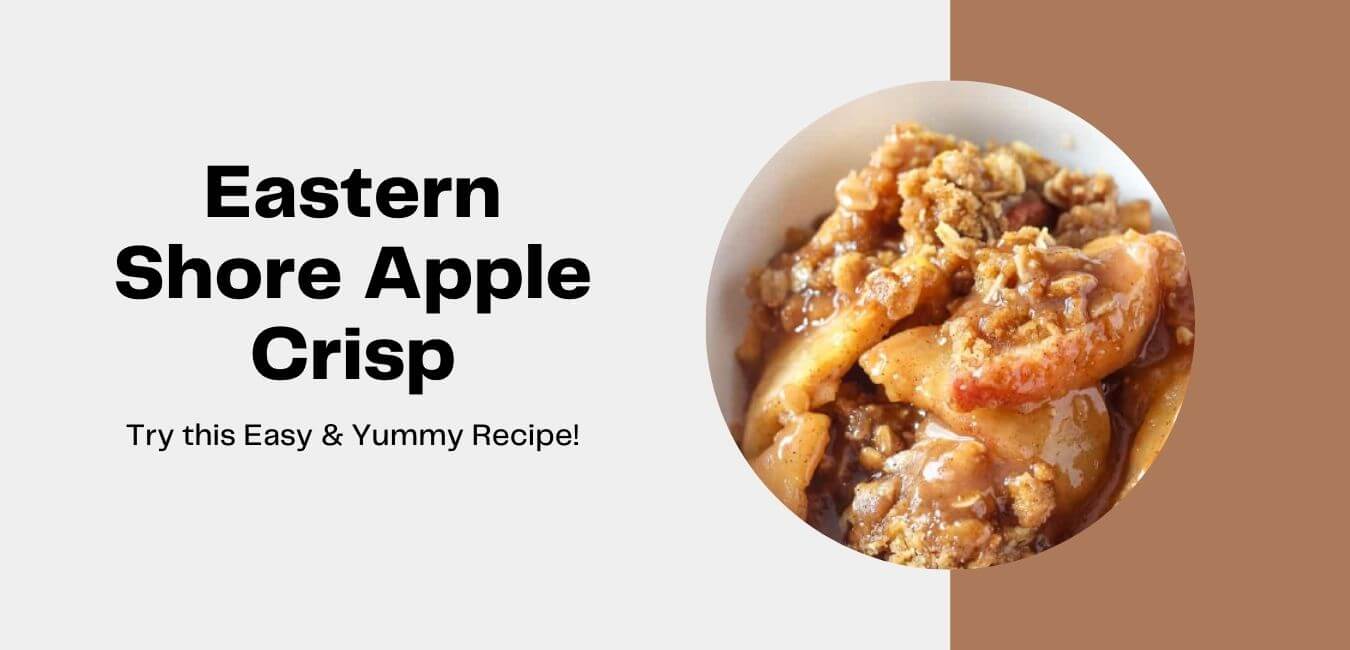 eastern shore apple crisp recipe