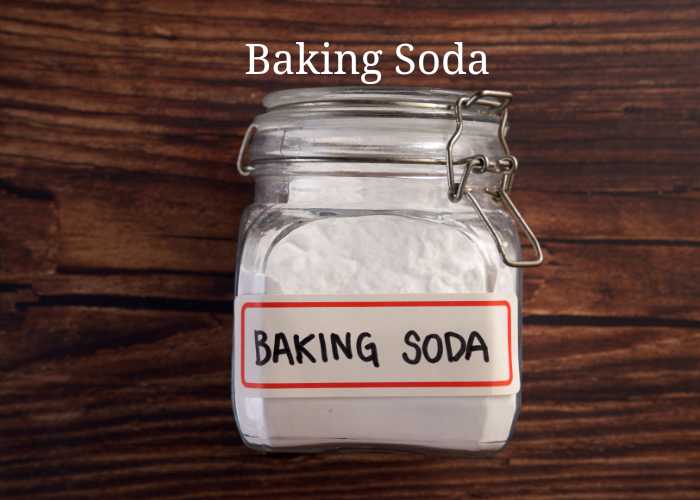 container of baking soda for baking