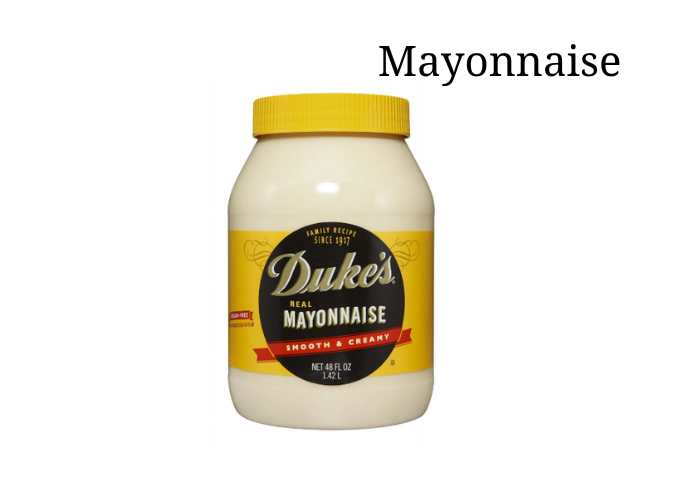 Duke's mayo is the best for Maryland Crab Crab