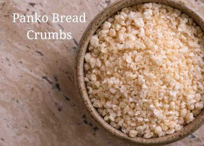 panko bread crumbs, bowl