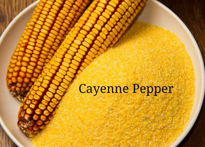 Yellow cornmeal for authentic taste